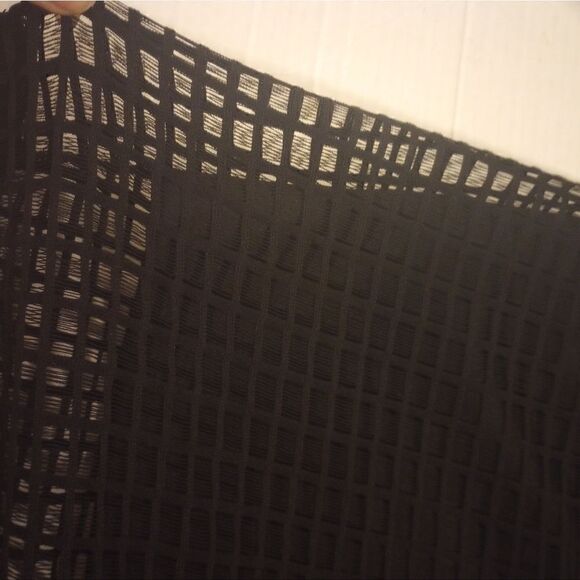 Ashley Stewart mesh overlay elastic waist skirt - Picture 6 of 11